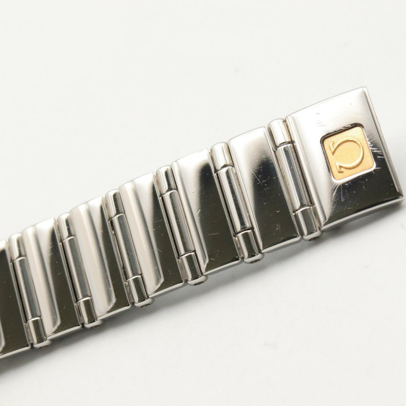 歐米茄星座系列迷你My Choice不鏽鋼女錶,白色,1561.71-12