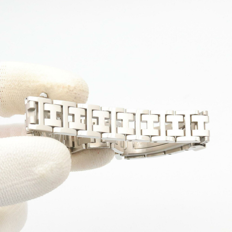 愛馬仕 Clipper 系列腕錶,不鏽鋼材質,女士款,白色,CL4.210-7