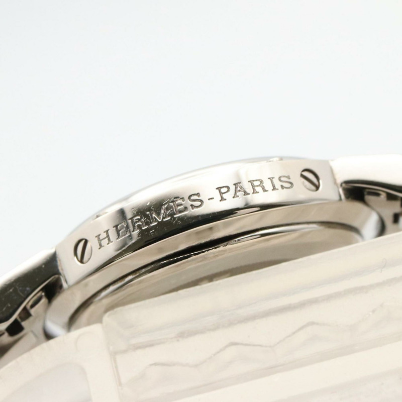 愛馬仕 Clipper 系列腕錶,不鏽鋼材質,女士款,白色,CL4.210-12