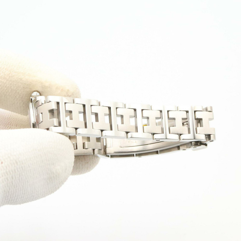 愛馬仕 Clipper 系列腕錶,不鏽鋼材質,女士款,白色,CL4.210-7