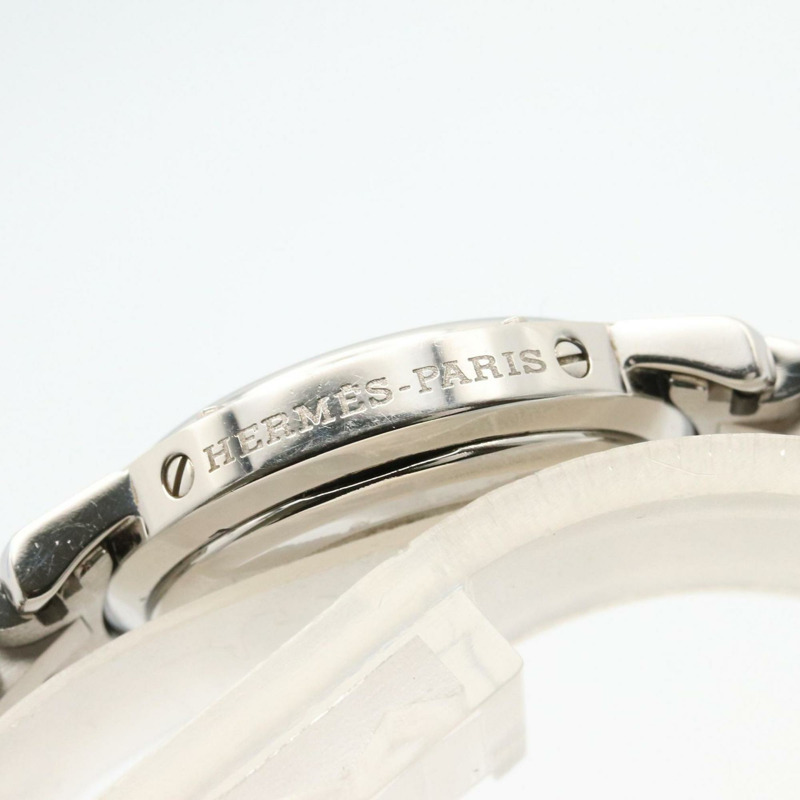 愛馬仕 Clipper 系列腕錶,不鏽鋼材質,女士款,白色,CL4.210-10