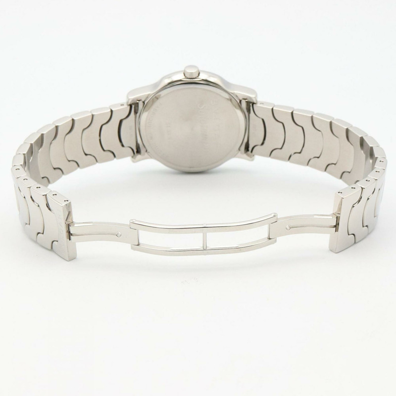 寶格麗 Solotempo 系列不鏽鋼男士腕錶,灰色,ST35S-3