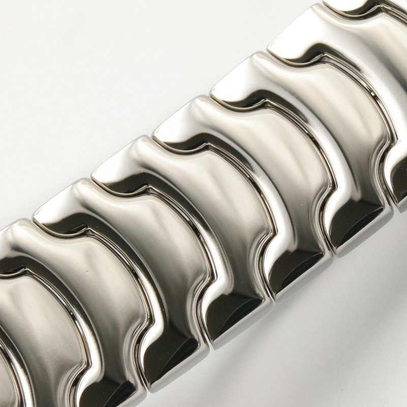 寶格麗 Solotempo 系列不鏽鋼男士腕錶,灰色,ST35S-13