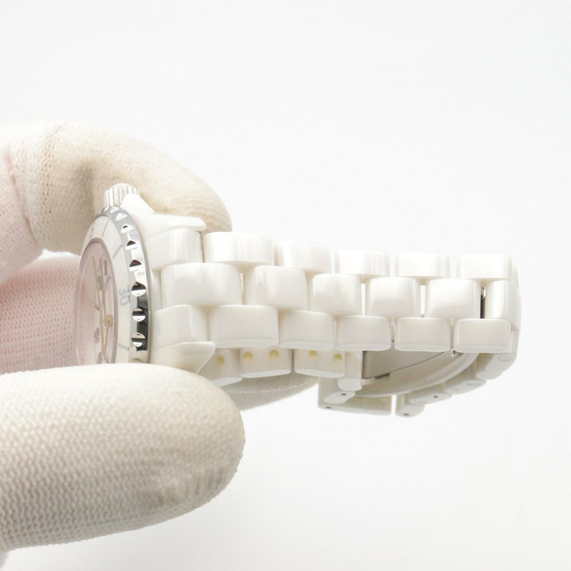 香奈兒 J12 腕錶，陶瓷，女士，白色，H0968-7