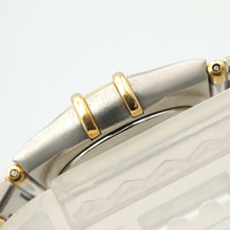 歐米茄星座系列迷你腕錶,18K黃金及不鏽鋼材質,女士款,白金款,1362.70-11