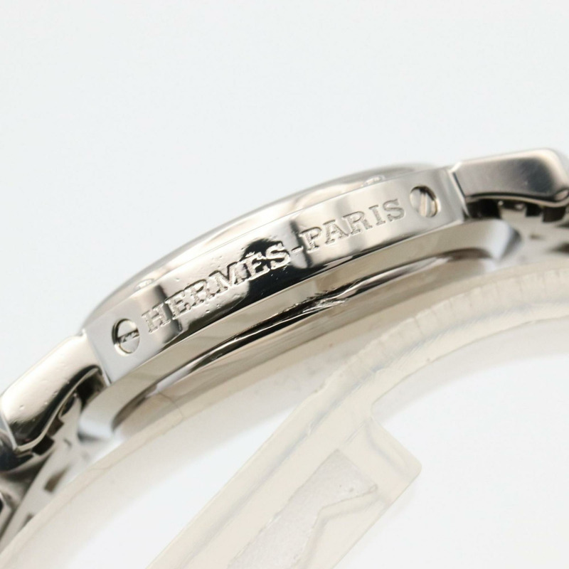 愛馬仕 Clipper 系列腕錶,不鏽鋼材質,女士款,粉紅色,CL4.210-10