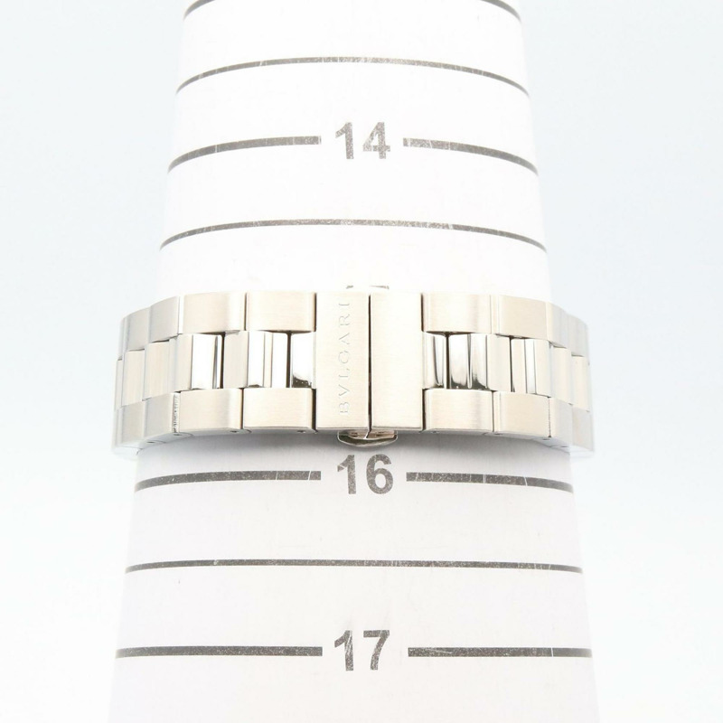 寶格麗 Solotempo 女士精鋼腕錶,黑色,ST30BSS-6