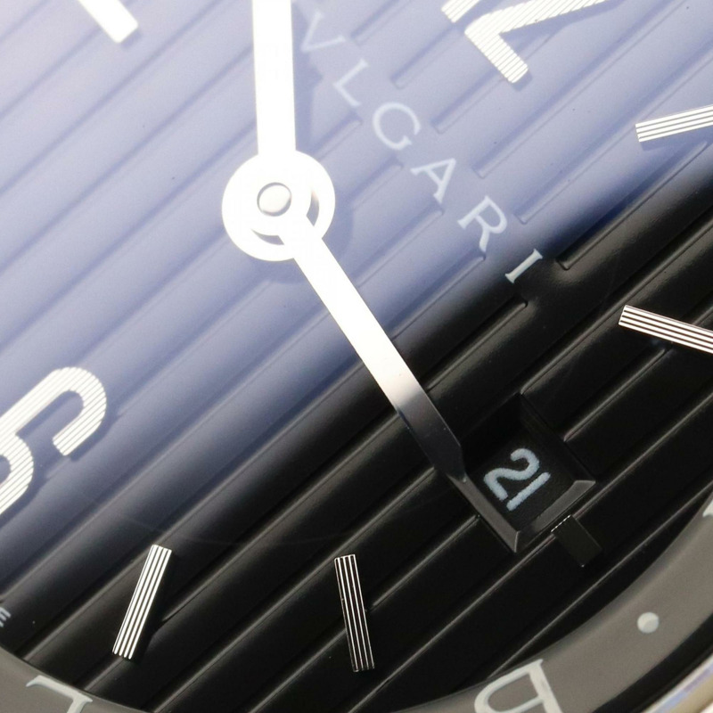 寶格麗 Solotempo 女士精鋼腕錶,黑色,ST30BSS-10