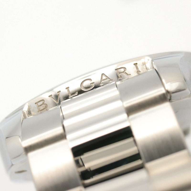 寶格麗 Solotempo 女士精鋼腕錶,黑色,ST30BSS-14