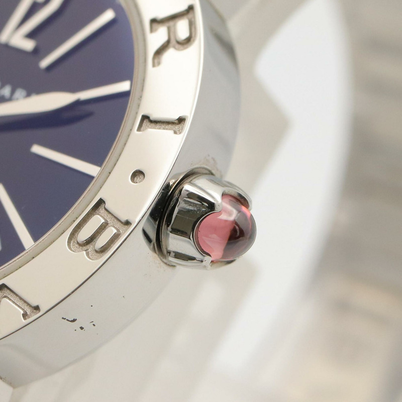 寶格麗女士腕錶，不鏽鋼材質，黑色，型號BBL26S-5