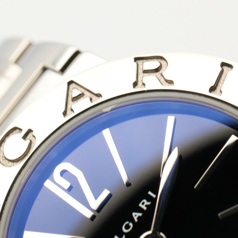 寶格麗女士腕錶，不鏽鋼材質，黑色，型號BBL26S-11