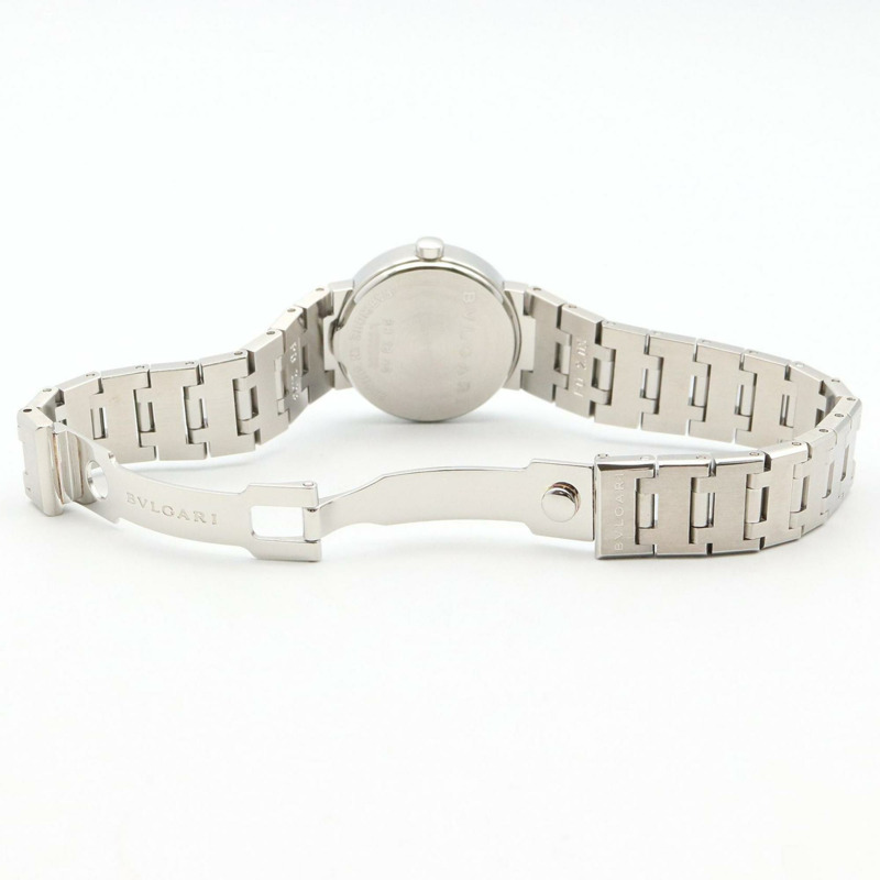 寶格麗女士白色精鋼腕錶 BB23SS-3