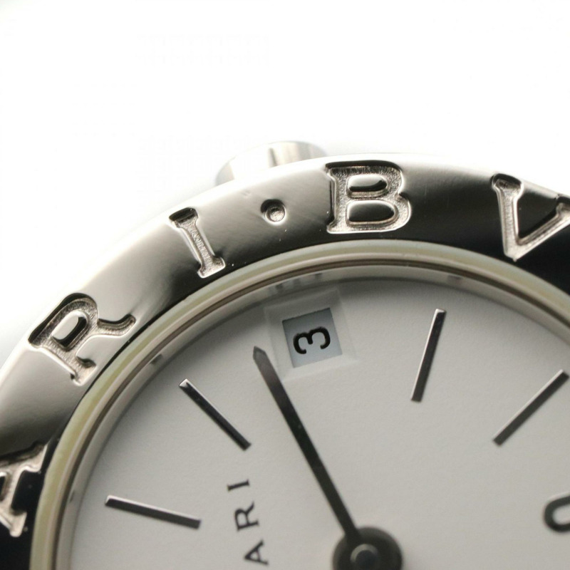 寶格麗女士白色精鋼腕錶 BB23SS-8