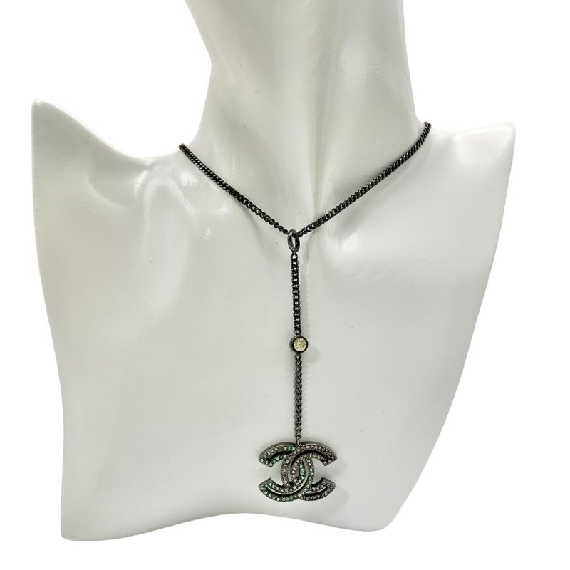 🛍️🎁 26 🔥 2月新品上架 新年情人節💘 CHANEL 香奈兒 銀色水鑽頸鏈 🔥 香奈兒熱賣款 香奈兒經典款 耳環 CHANEL EARRING-6