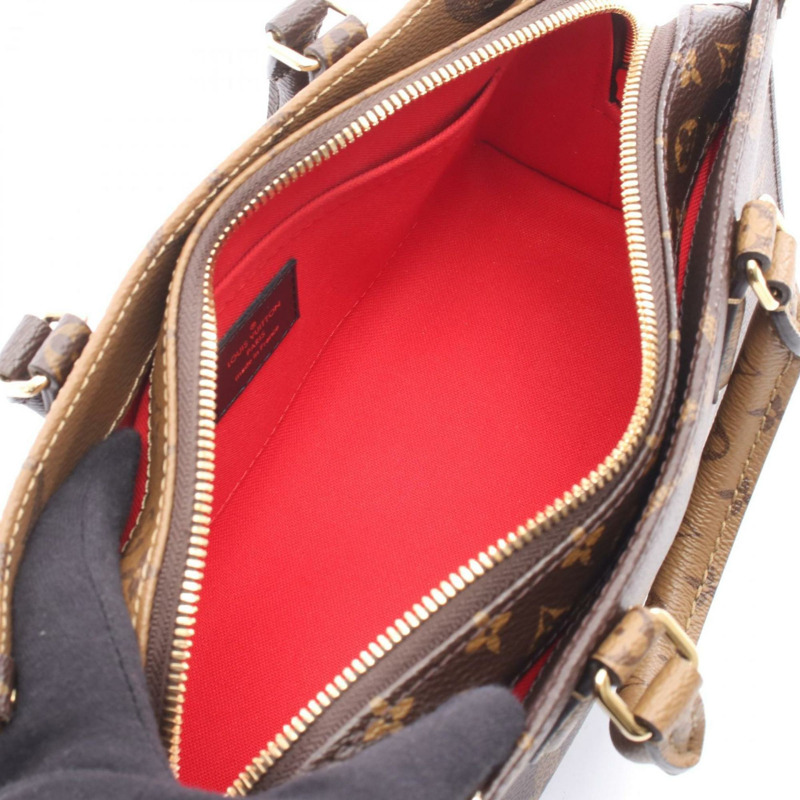 路易威登 On the Go New York 手提包，塗佈帆布 Monogram Giant，女士，棕色，M46653-2