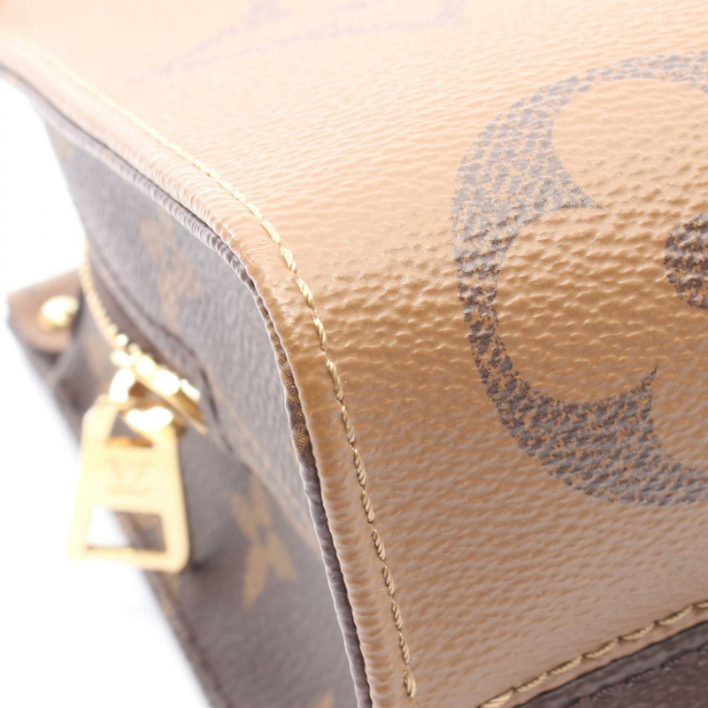 路易威登 On the Go New York 手提包，塗佈帆布 Monogram Giant，女士，棕色，M46653-4