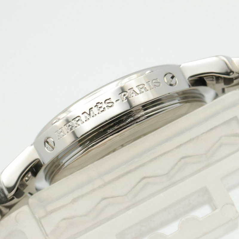 愛馬仕 Clipper 系列腕錶,不鏽鋼材質,女士款,白色,CL3.210-10