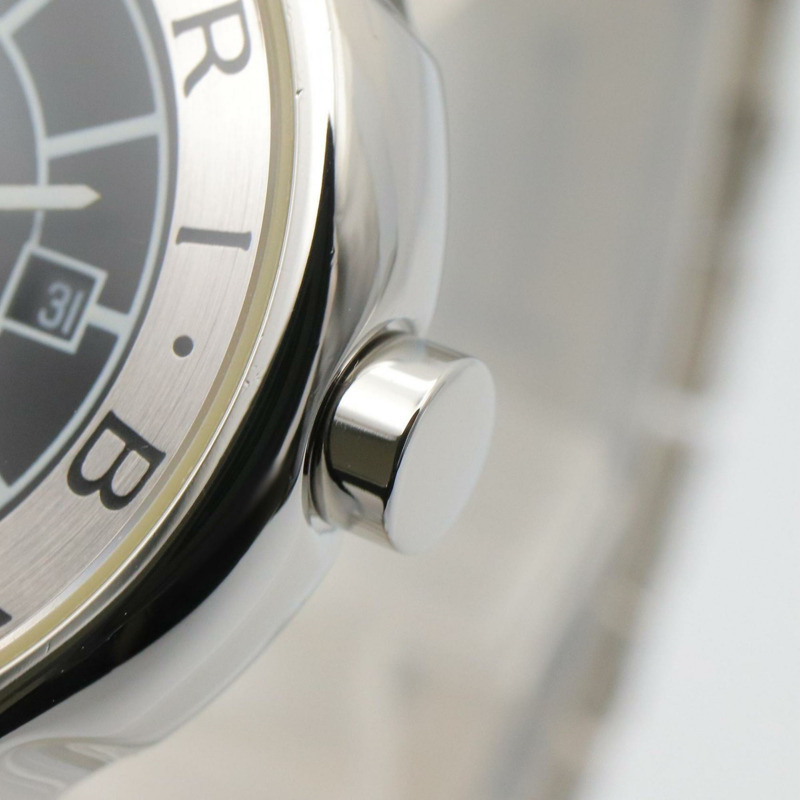 寶格麗 Solotempo 女士精鋼腕錶,黑色,ST29S-5