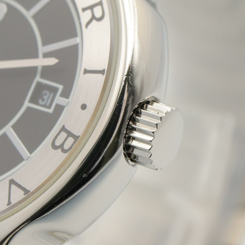 寶格麗 Solotempo 女士精鋼腕錶,黑色,ST29S-5