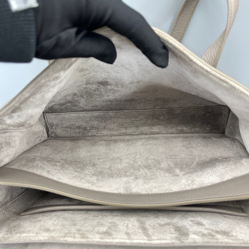 celine賽琳soft16中號灰色荔枝紋/32*23*13cm-7