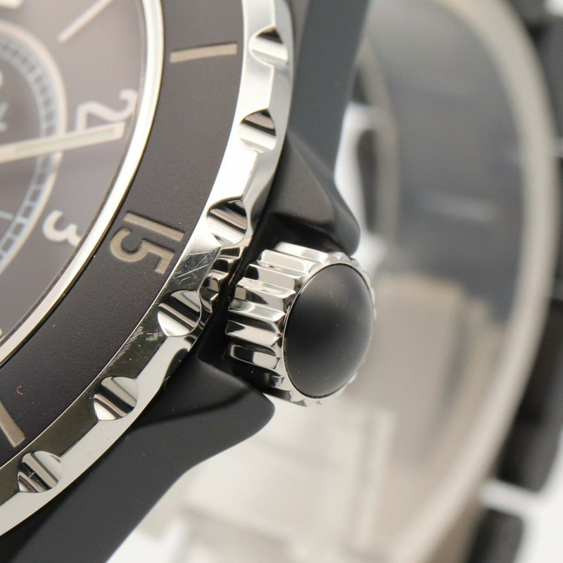 香奈兒 J12 男士陶瓷腕錶,黑色,H3131-5