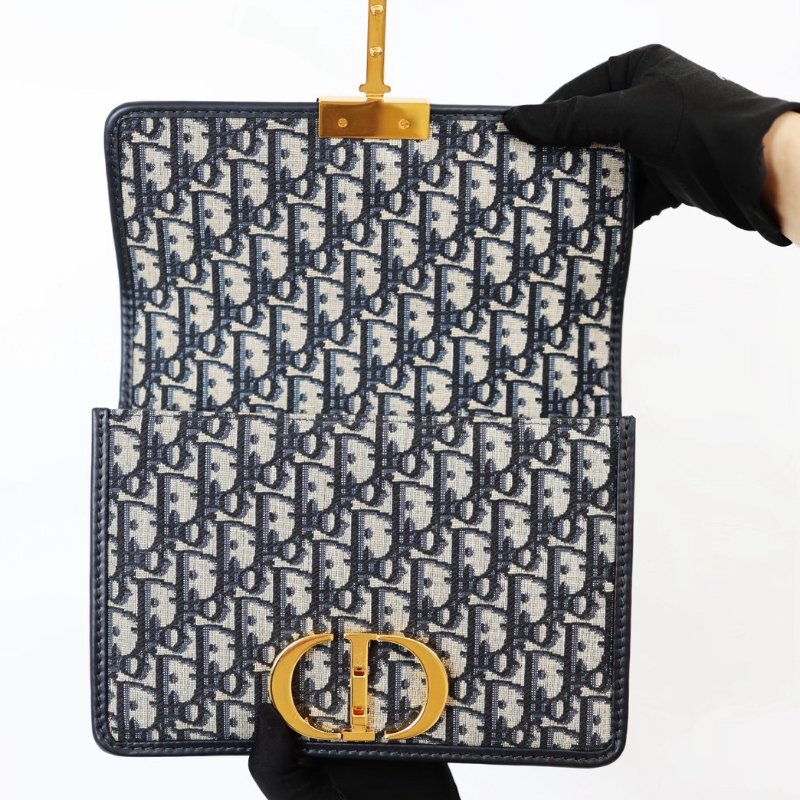 二手Dior 蒙田30刺繡老花-9