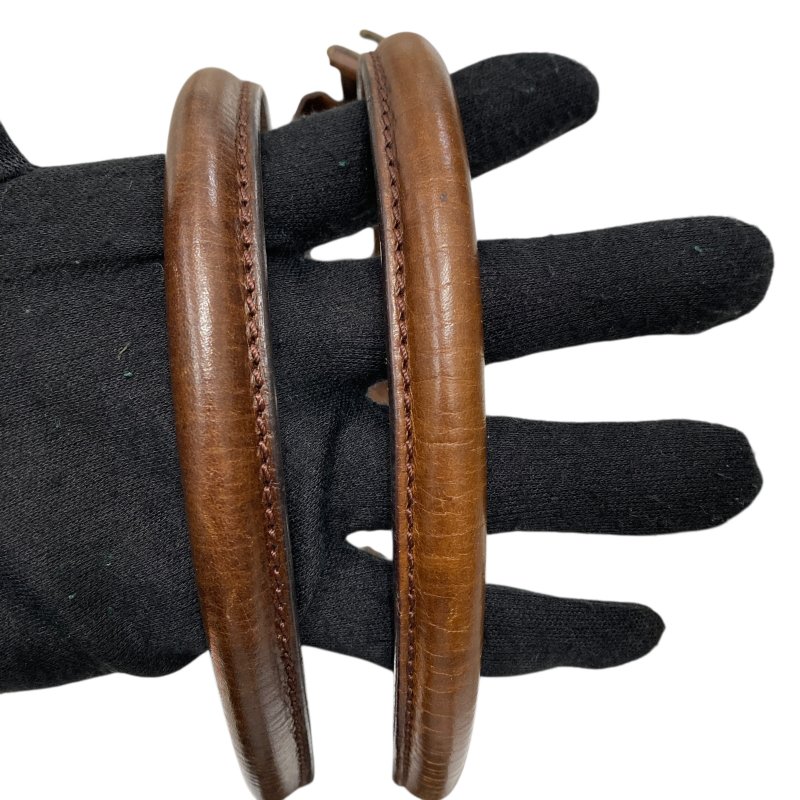 FENDI 芬迪 LOGO手拿包 8BN162 深棕色-2