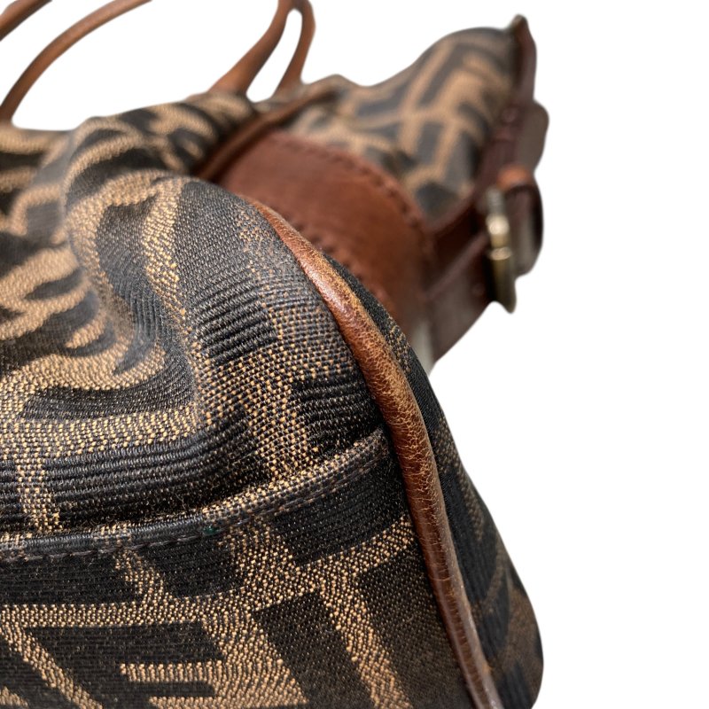 FENDI 芬迪 LOGO手拿包 8BN162 深棕色-8