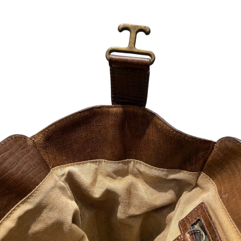 FENDI 芬迪 LOGO手拿包 8BN162 深棕色-13