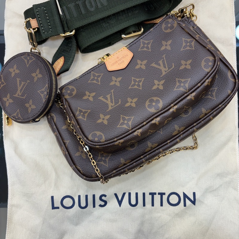💚 Louis Vuitton LV 路易威登 Pochette Accessoires M44813-3