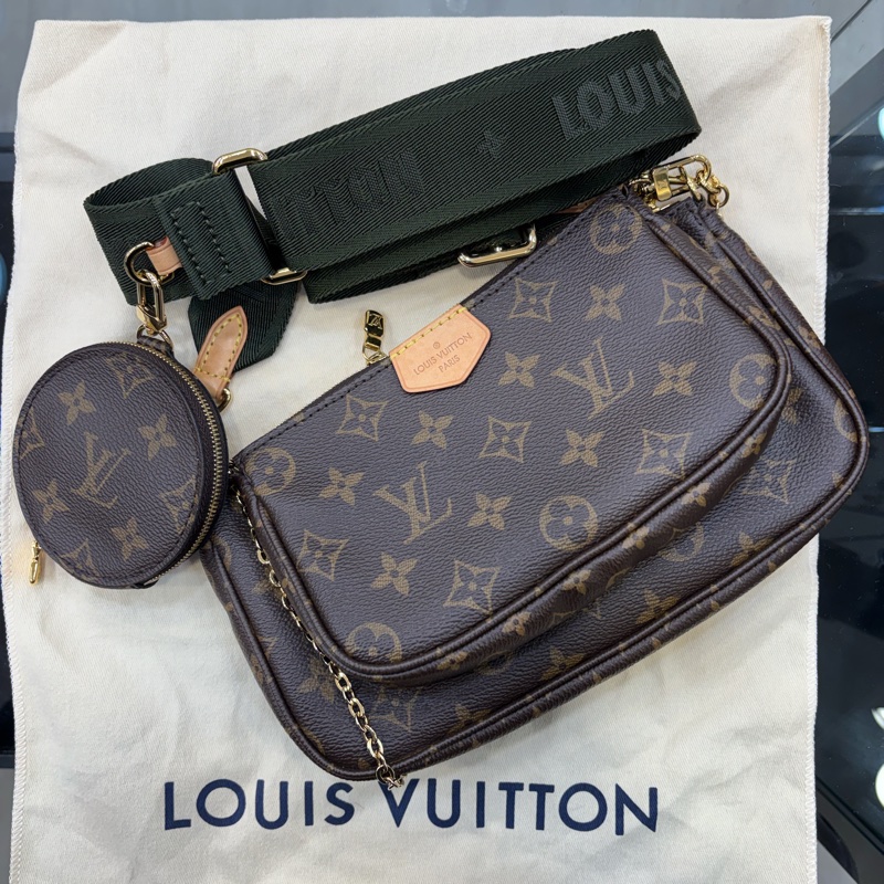 💚 Louis Vuitton LV 路易威登 Pochette Accessoires M44813-4