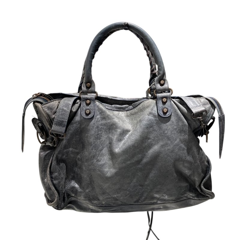 BALENCIAGA 巴黎世家 機車包 115748 手拿/肩背兩用包 深綠色-1