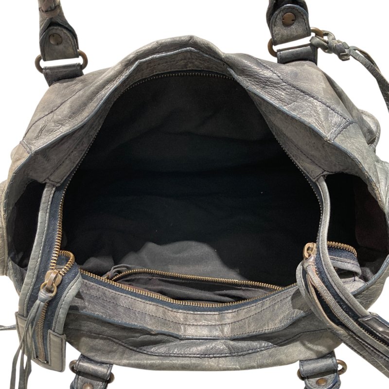 BALENCIAGA 巴黎世家 機車包 115748 手拿/肩背兩用包 深綠色-11