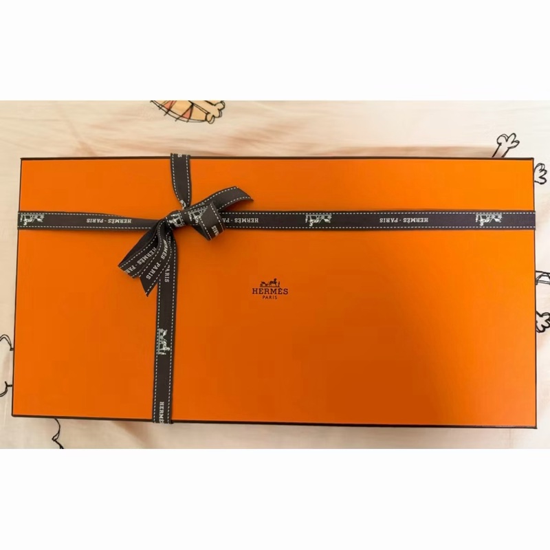 Hermes Casaque Clefs de H圍巾 （H269140S 04）黑色 / 栗紅色-2