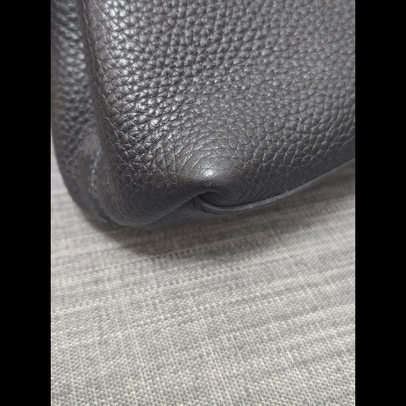 Gucci soho 黑色荔枝牛皮流蘇 肩背包 斜背包 小號-14