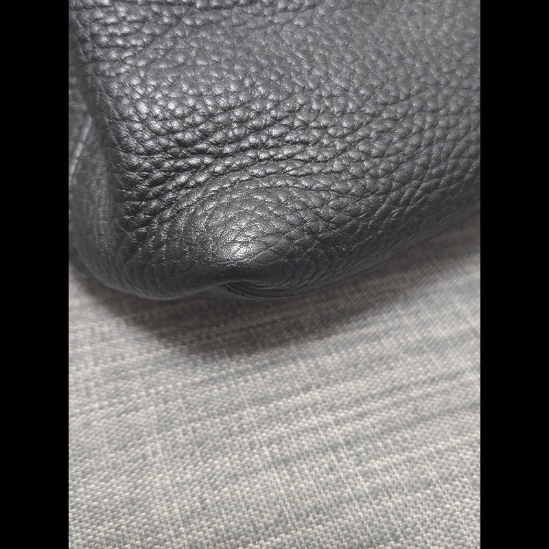 Gucci soho 黑色荔枝牛皮流蘇 肩背包 斜背包 小號-16