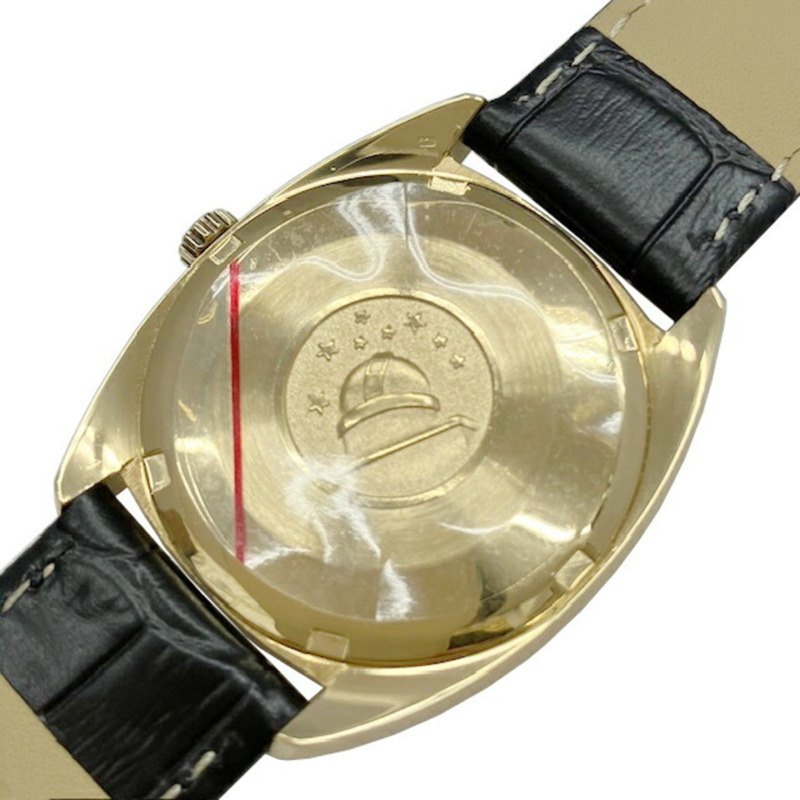 歐米茄星座系列 168.009 Cal.561 750 168.017 18K金自動上鍊男士腕錶,附日期顯示功能-4