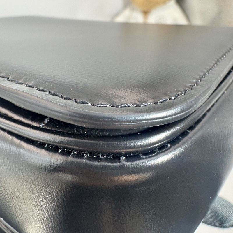 Celine凱旋門黑金box斜挎包teen ,附件:塵袋-6