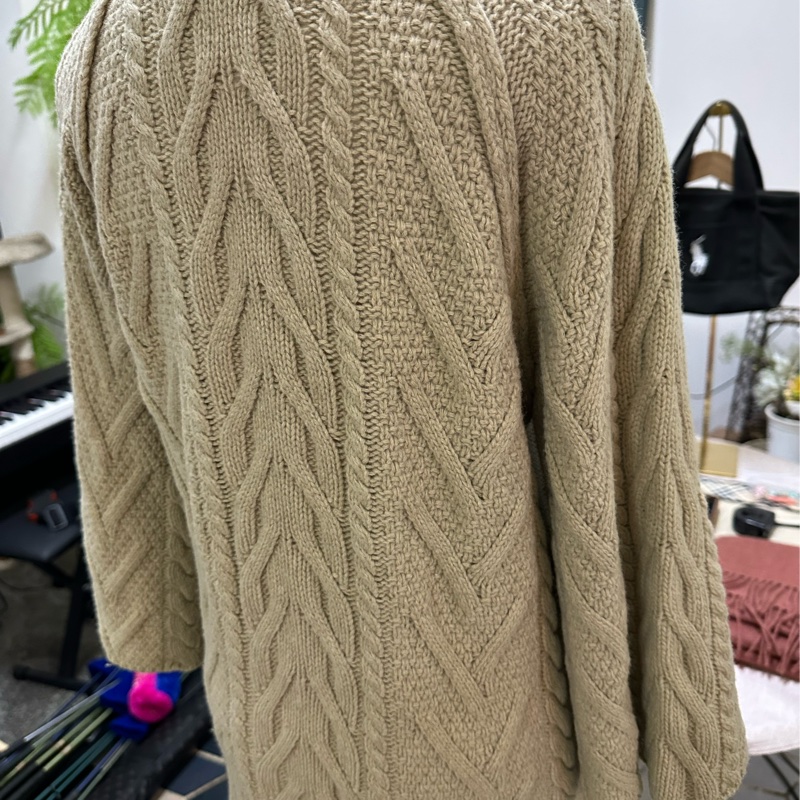 chloe 米色羊毛衣-3