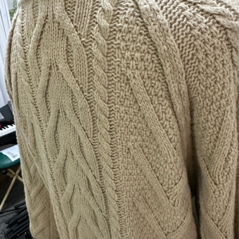 chloe 米色羊毛衣-11