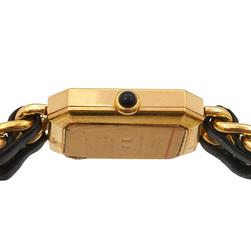 香奈兒 (CHANEL) Premiere 女士腕錶,M 碼,H0001,黑金配色,石英機芯-4