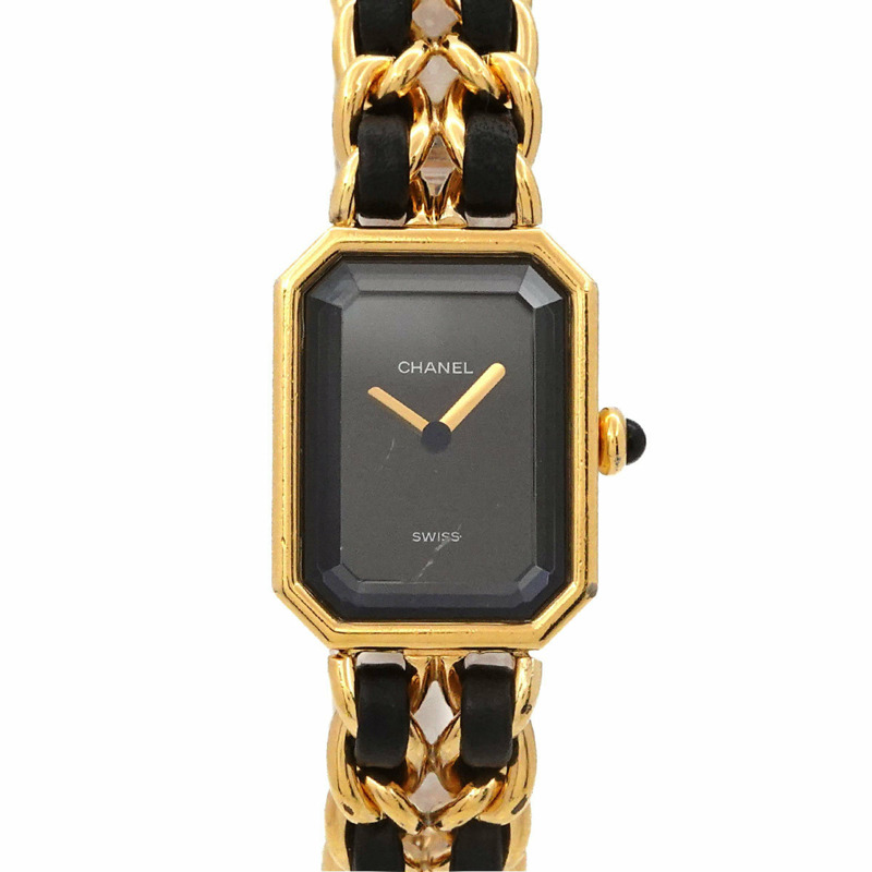 香奈兒 (CHANEL) Premiere 女士腕錶，M 碼，H0001，黑金配色，石英機芯-0
