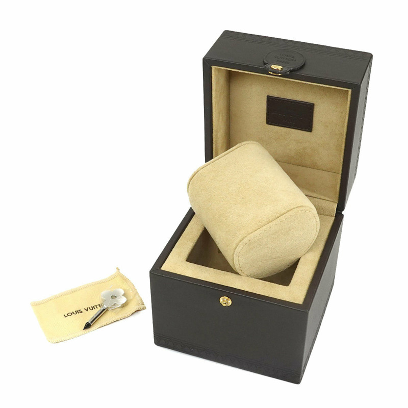 路易威登 Tambour Bijou 三重線圈 Q151C 女士白色貝殼石英腕錶-1