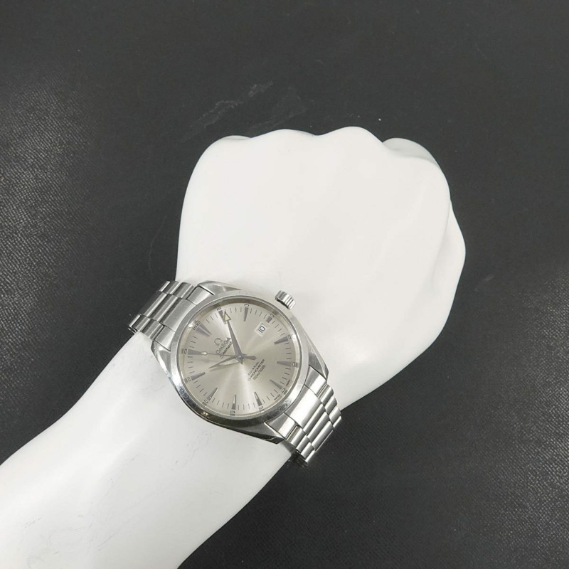 歐米茄海馬系列Aqua Terra同軸2503 30男士腕錶,附日期顯示,銀色,自動機械錶-2