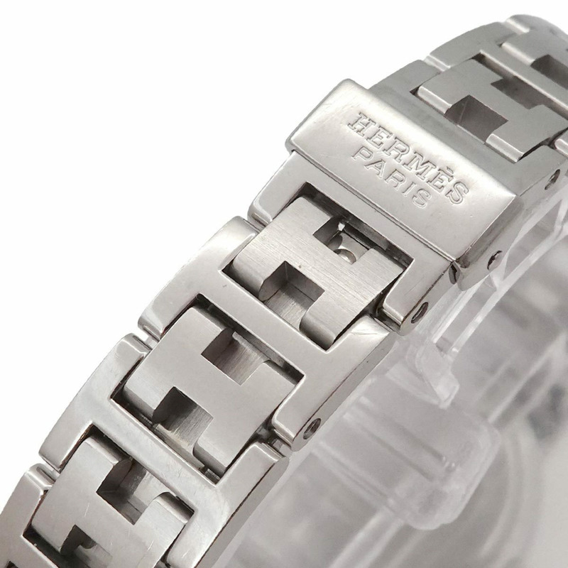 愛馬仕 Clipper CL4 210 女士腕錶,附日期顯示,粉紅石英機芯-5