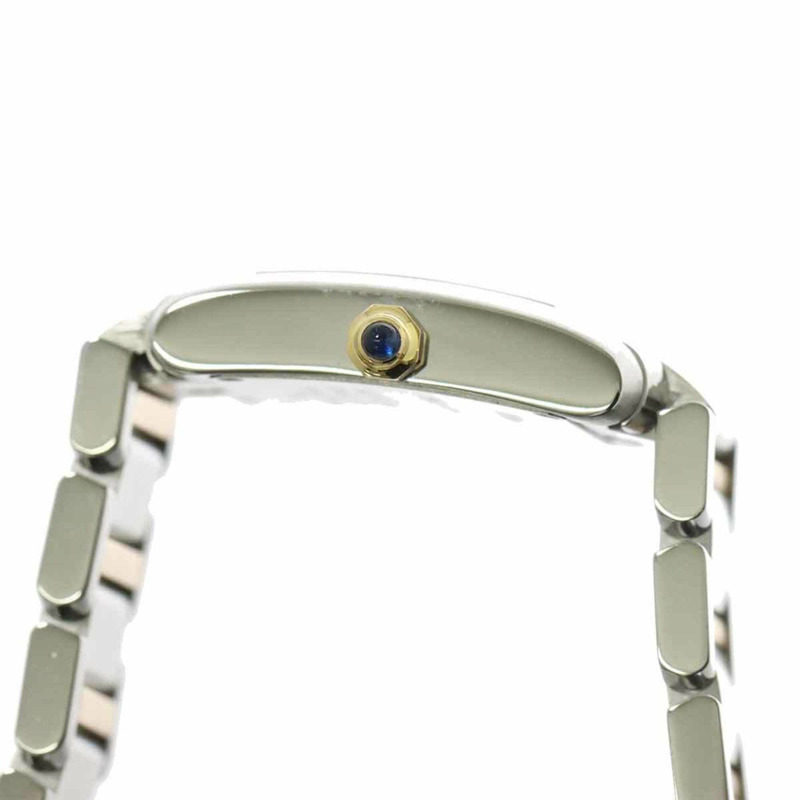 卡地亞 Tank Française SM 雙色腕錶 W51036Q4 60週年限量版女士18K玫瑰金石英錶-4