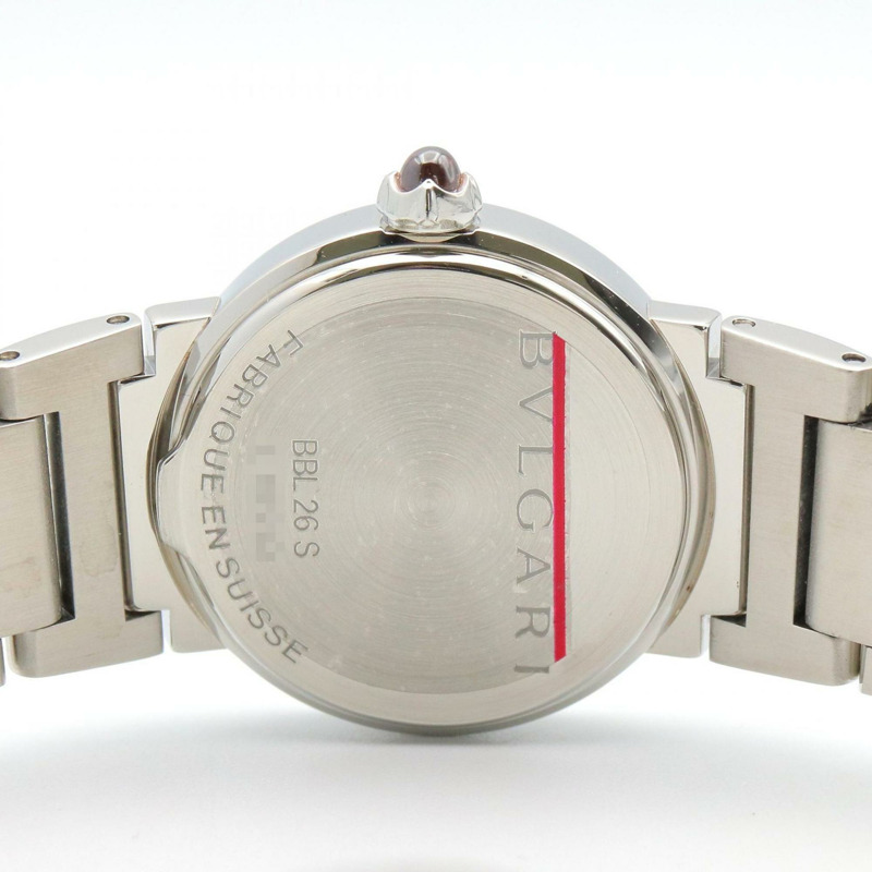 寶格麗女士黑色不鏽鋼腕錶 BBL26S-4