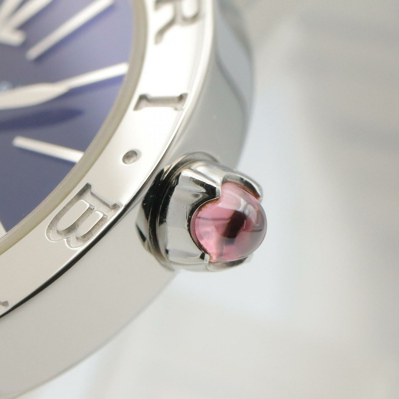 寶格麗女士黑色不鏽鋼腕錶 BBL26S-5