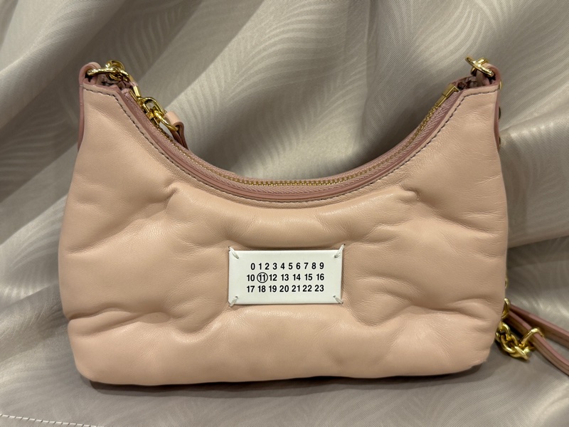 Maison Margiela GLAMSLAM 迷你肩背包 粉膚色-1