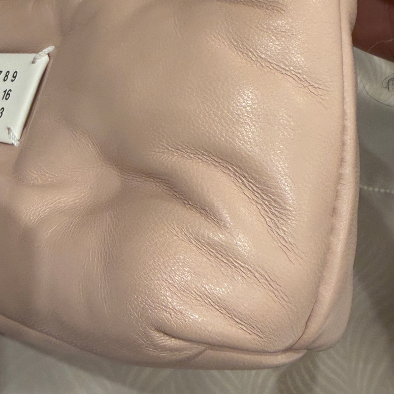 Maison Margiela GLAMSLAM 迷你肩背包 粉膚色-5